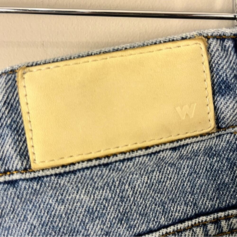 Whistles Straight Leg High Rise Jeans Distressed Classic Y2K Style Women’s 26 - Picture 7 of 9